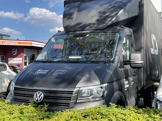 Druckerei-Ledergerber-Zuerich-Lieferwagen